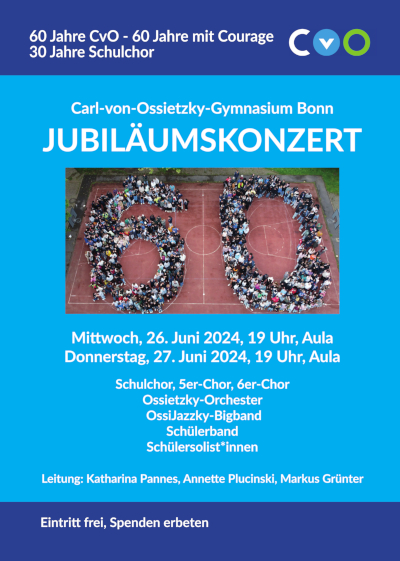 Poster Jubiläumskonzert 2024 k